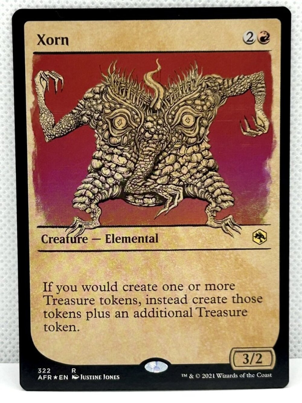 Xorn Adventures in the Forgotten Realms Variants Foil Pack-Fresh Mint MTG